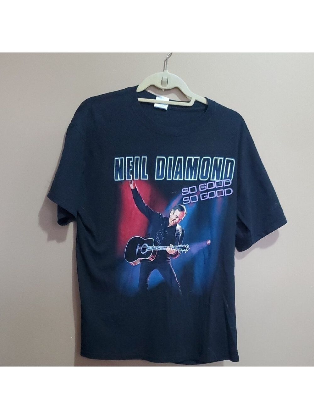Neil Diamond Graphic T-Shirt - Black
